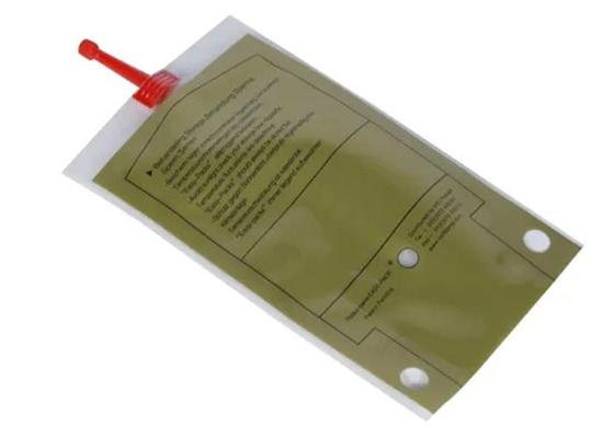 100ML Özel Domuz Semen Toplama Torbaları OPP Tasarım 0.04mm-0.22mm