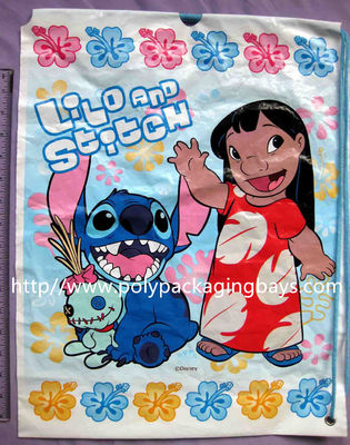 kolay açılır ve yakın Plastik İpli Sırt Çantası Hediye Paketleme / Oyuncak Paketleme Çantaları