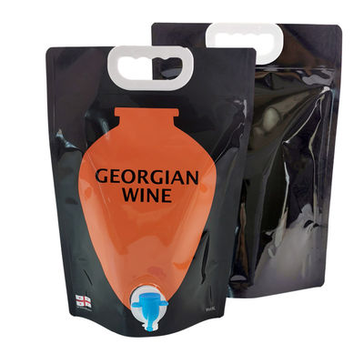 Gravür Baskılı Neme Dayanıklı Ağızlıkli Doypack ve Ambalaj Çözümleri İçin Kelebek Vanalı Doypack