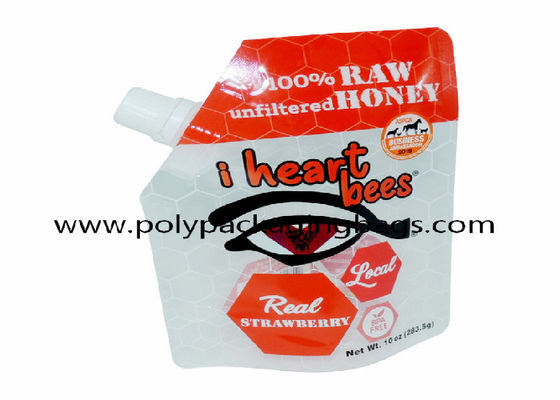 Suyu Su Sıvı için Sızdırmazlık Korumalı 500ml Kendinden Besleyici Stand Up Emzik Kılıfı