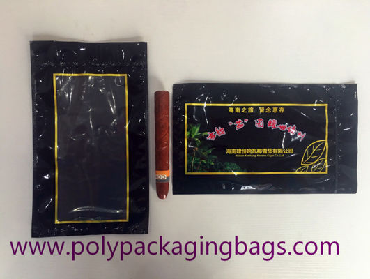 Portable 5 Cigar Humidor Bags With Moisturizing System To Keep Cigars Fresh