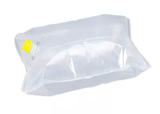 Sıvı İçecek İçin Tıkaçlı Kutuda Şeffaf 22L 25L 50L Alüminyum Aseptik Çanta