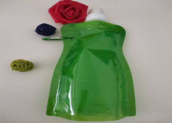 Büyük Kapasiteli Plastik Su Suyu Ayakta Torbalar, BPA İçermeyen İçecek Çıkışlı Kese