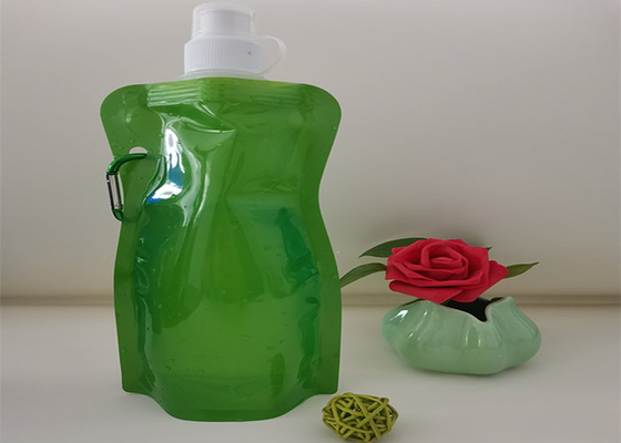 Büyük Kapasiteli Plastik Su Suyu Ayakta Torbalar, BPA İçermeyen İçecek Çıkışlı Kese