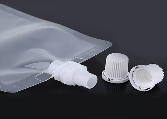 Şarap Süt Suyu İçecek için Gıda Sınıfı Stand Up Plastik İçecek Sıvı Emzik Kılıfı