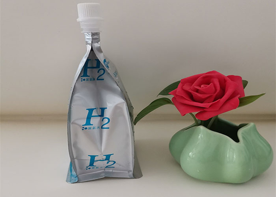 Süt Suyu Hidrojen Su için Yeniden Kullanılabilir Stand Up Plastik İçecek Sıvı Emzik Kılıfı