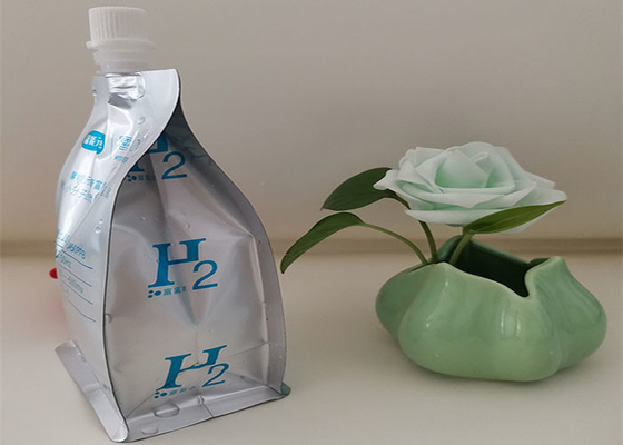 Süt Suyu Hidrojen Su için Yeniden Kullanılabilir Stand Up Plastik İçecek Sıvı Emzik Kılıfı