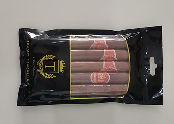 Seyahat Puro Paketleme Nem Torbası için BOPP / LDPE Lamine Nemlendirici Puro Neme Torbaları