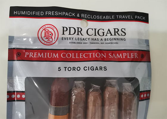 Küba Puroları / Havana Puroları İçin Renkli Baskılı Lüks Nemlendirilmiş Puro Neme Çantaları