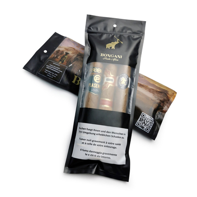 Özel Ziplock Sigara Humidor Torbaları Nemlendirilmiş Sistem ve Ekran Pencereyle 90 Gün Koruma 20 Sigara Kapasitesi