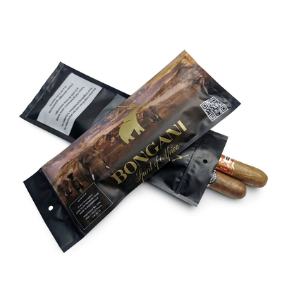 Özel Ziplock Sigara Humidor Torbaları Nemlendirilmiş Sistem ve Ekran Pencereyle 90 Gün Koruma 20 Sigara Kapasitesi