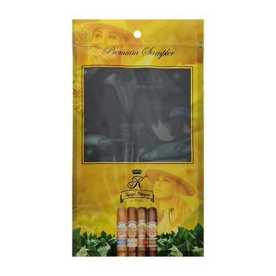 Fabrika Özel Baskılı Zip Kilitli Sigara Humidor Torbaları 69% ~ 75% RH