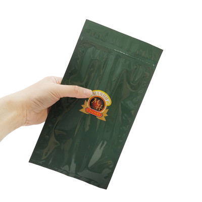 Özel Kapalı Zip Kilitli Plastik Nemlendirici Sigara Torbaları Sigara Torbaları Zip Sigara Nemlendirici Torba