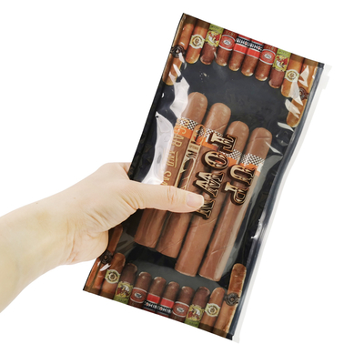 Profesyonel Sigara Humidor Torbaları Üreticileri 90 Gün Değerinde Koruma için Grave Baskı ve Nemlendirici Torbalar