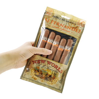 Özel Baskılı Zip Lock Sigara Humidor Çantaları Sigara Aksesuarları için Nemlendirici Sistemle Nemlendirilmiş Sigara Paketleme Çantaları