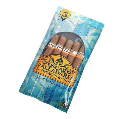 Özel Gravure Baskı Nemlendirilmiş Sigara Torbaları Ziplock Nemli Sigara Torbaları 5 Sigara Basit Paket Açık Pencere Plastik Paketi