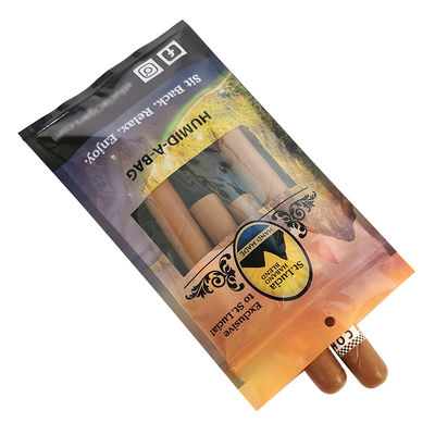 Özel Sigara Humidor Paketleme Çantaları Masaüstü Nemlendiricisi Sigarlar için Depolama Çantası