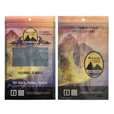 Özel Sigara Humidor Paketleme Çantaları Masaüstü Nemlendiricisi Sigarlar için Depolama Çantası