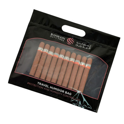 Özelleştirme Baskı Nem Sigara Keseleri Fermuarlı Sigara Humidor Ambalaj Seyahat Nemi Nemlendirici Çanta