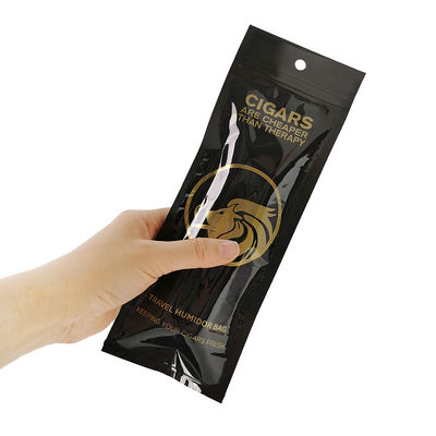 Özel Baskı Kapalı Plastik Tütün Sigara Kalem Paketleme Paketleme Bireysel Tek Sigara Paket Çantası