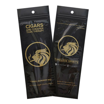 Özel Baskı Kapalı Plastik Tütün Sigara Kalem Paketleme Paketleme Bireysel Tek Sigara Paket Çantası