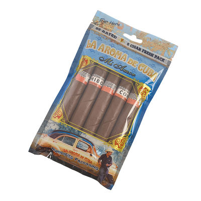 Özel Lüks Deri Sigara Gezginlik Çantası Nemlendirici Taşınabilir Sedir Döşenmiş Nemlendirici Çanta Nem Kontrolü Ziplock Cüzdanı