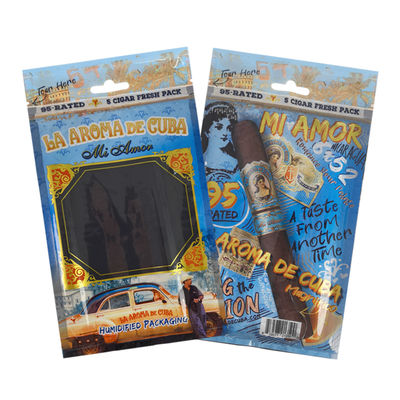 Özel Lüks Deri Sigara Gezginlik Çantası Nemlendirici Taşınabilir Sedir Döşenmiş Nemlendirici Çanta Nem Kontrolü Ziplock Cüzdanı