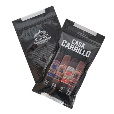 Özel Lüks Deri Sigara Gezginlik Çantası Nemlendirici Taşınabilir Sedir Döşenmiş Nemlendirici Çanta Nem Kontrolü Ziplock Cüzdanı