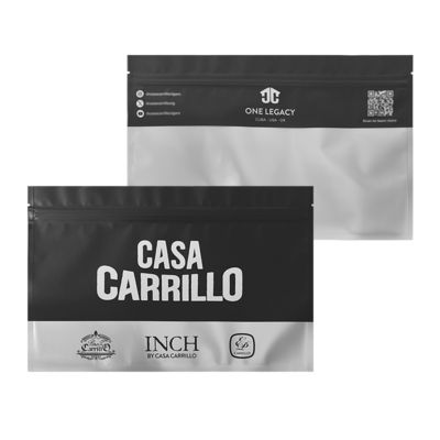 Özel basılmış plastik puro zip kilitli paketleme çantası zipli tütün puro Mylar çantası