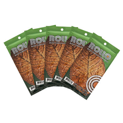 Özel Baskı Plastik El Dolaştırma Sigara Aksesuarları Tütün Ziplock Sigara Torbası Nemlendirici Ambalaj Çantaları