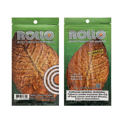 Özel Baskı Plastik El Dolaştırma Sigara Aksesuarları Tütün Ziplock Sigara Torbası Nemlendirici Ambalaj Çantaları