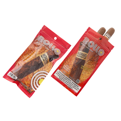 Özel Plastik Mini Taşınabilir Seyahat Sigarı Humidor Ambalaj Çantaları Tütün Nemlendiricisi Sigara Çantaları