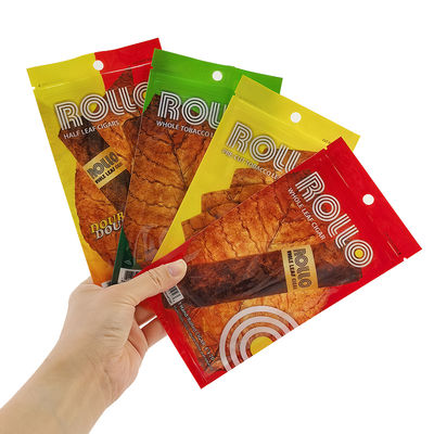 Özel Profesyonel Puro Nemlendirici Nem Torbası Kişiselleştirilmiş Nemlendirme Plastik Puro Ambalaj Torbaları