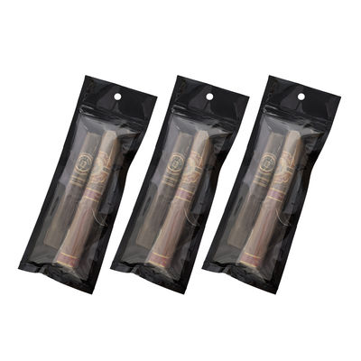 Özel Mylar Ziplock yeniden kilitlenebilir puro torbası Plastik El Dolaşımlı Sigara Alıcılar Paketleme Malzemeleri Gıdaları Nemlendirmek İçin Cüzdanlar