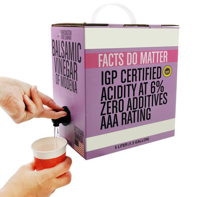 Özel Alüminyum Şeffaf Biberon Torbası 5L Meyve Suyu Ambalajı İçecek Kesesi Kutuda Şarap Torbası