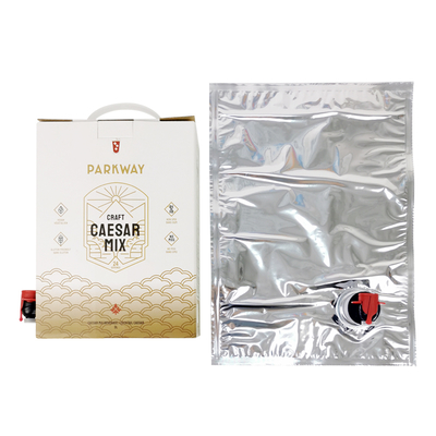 Özel 1L 1.5L 2 Litre 3L 5L 96OZ BIB TORBA Tek Kullanımlık Torba Kutuda ÇayMeyve Suyu Kahve Paket Servis Kağıt Kutu Ambalajı Dağıtıcı ile