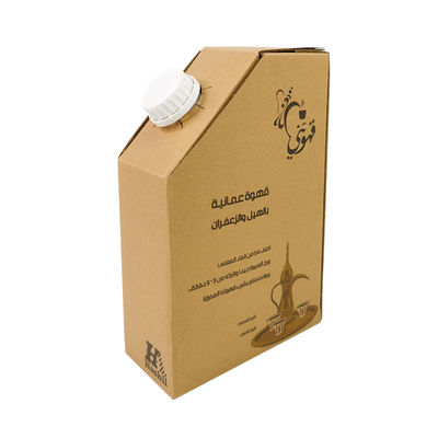 1L / 2L / 3L / 5L içecek poşeti tek kullanımlık tutmaca kahve bib poşeti kutuda Valflı şarap kahve kutusu dağıtıcısı