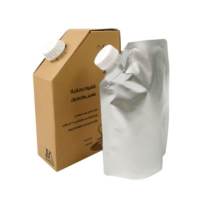 1L / 2L / 3L / 5L içecek poşeti tek kullanımlık tutmaca kahve bib poşeti kutuda Valflı şarap kahve kutusu dağıtıcısı
