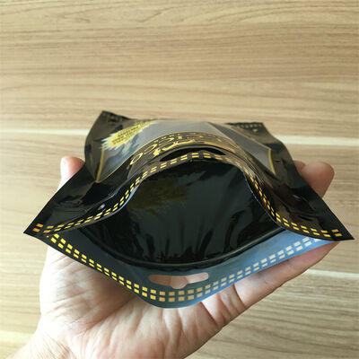 Küçük Sigara Nemlendirici Plastik Fermuar Torbaları Sigara Humidor Torbaları 0.09mm Kalınlığı Uzun süre tazelik için dayanıklı mühür