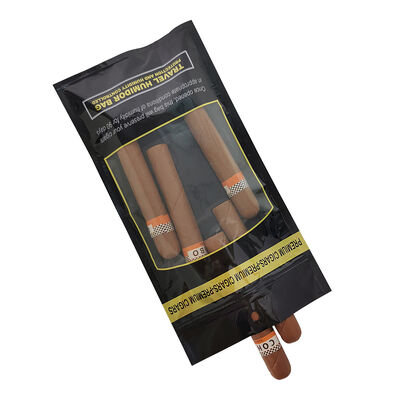 Orta Sigara Humidor Torbaları Sigara ve tazeliği korumak için depolama çözeltisi sağlayan 009mm malzemeden yapılmış Ziplock kapalı tasarlanmış