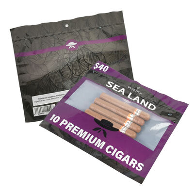 Boyutuna bağlı olarak 5-20 puro tutar Sigara Humidor Torbalar 009mm Kalınlığı Nem kontrolü Sigaraları mükemmel şekilde korur