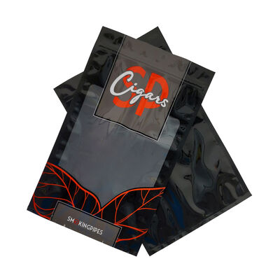 Ziplock Tasarımı Gıda derecesi TPU ve PE'yi içeren hafif ve kompakt puro humidor torbaları dayanıklı ve puro depolamasını sağlar