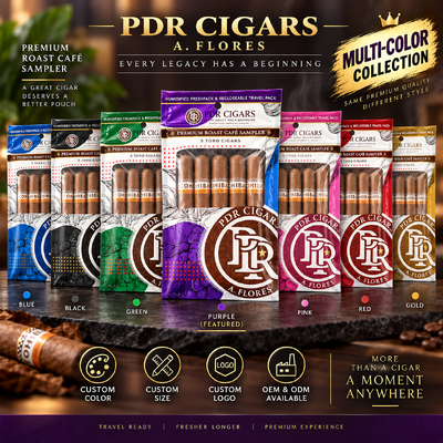 Cigars Volume Cigar Humidor Bags Featuring Ziplock Design And MOPP PE Material Structure Suitable For Travel And Daily