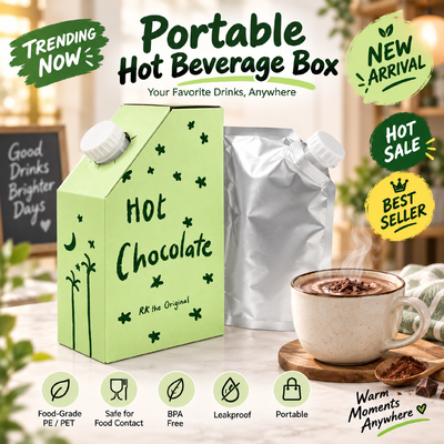 handle square juice bags in box packaging combining user friendly features and sturdy materials for juice packaging solutions
