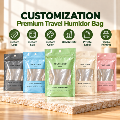 Holds 5 to 20 Cigars Depending On Size Plastic Cigar Bags Clear Protective Bags Designed To Maintain Cigar And Freshness