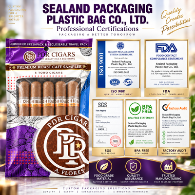 sigara torbaları boyuta bağlı olarak 5 ila 20 sigara alır, sigaraların nem seviyelerini optimize ederek sigaraları korur