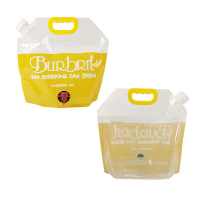 Stand Up Pouch Spout Pouches Customized Thickness Flexible Packaging Designed for Liquid Nutritional Products and Drinks