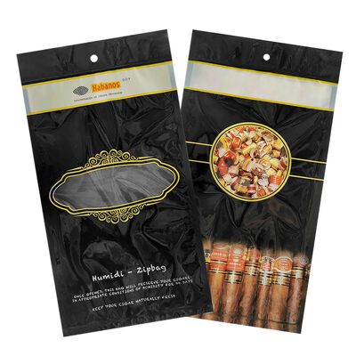 Medium humidified cigar bags customizable color ideal for cigar wholesalers and retailers seeking packaging that maintains cigar moisture