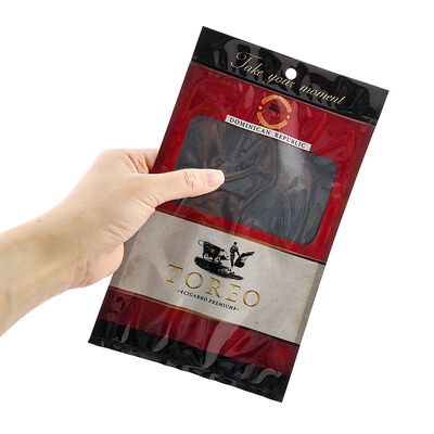 Bag Cigar Humidor Bags Large Size Options Constructed With OPP LDPE Laminated Material Ensuring Optimal Humidity Control