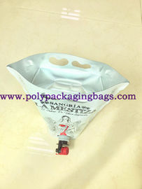 Meyve Suyu Sıvı Paketleme PE 1.5L Bacalı / Tıkaçlı Ayakta Kese